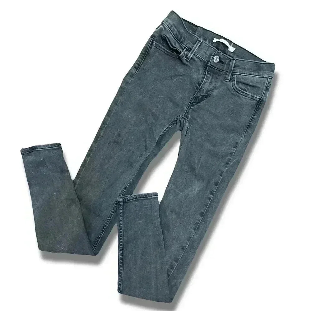 Levi's 710 Super Skinny Jeans Women's Size 26 black Denim